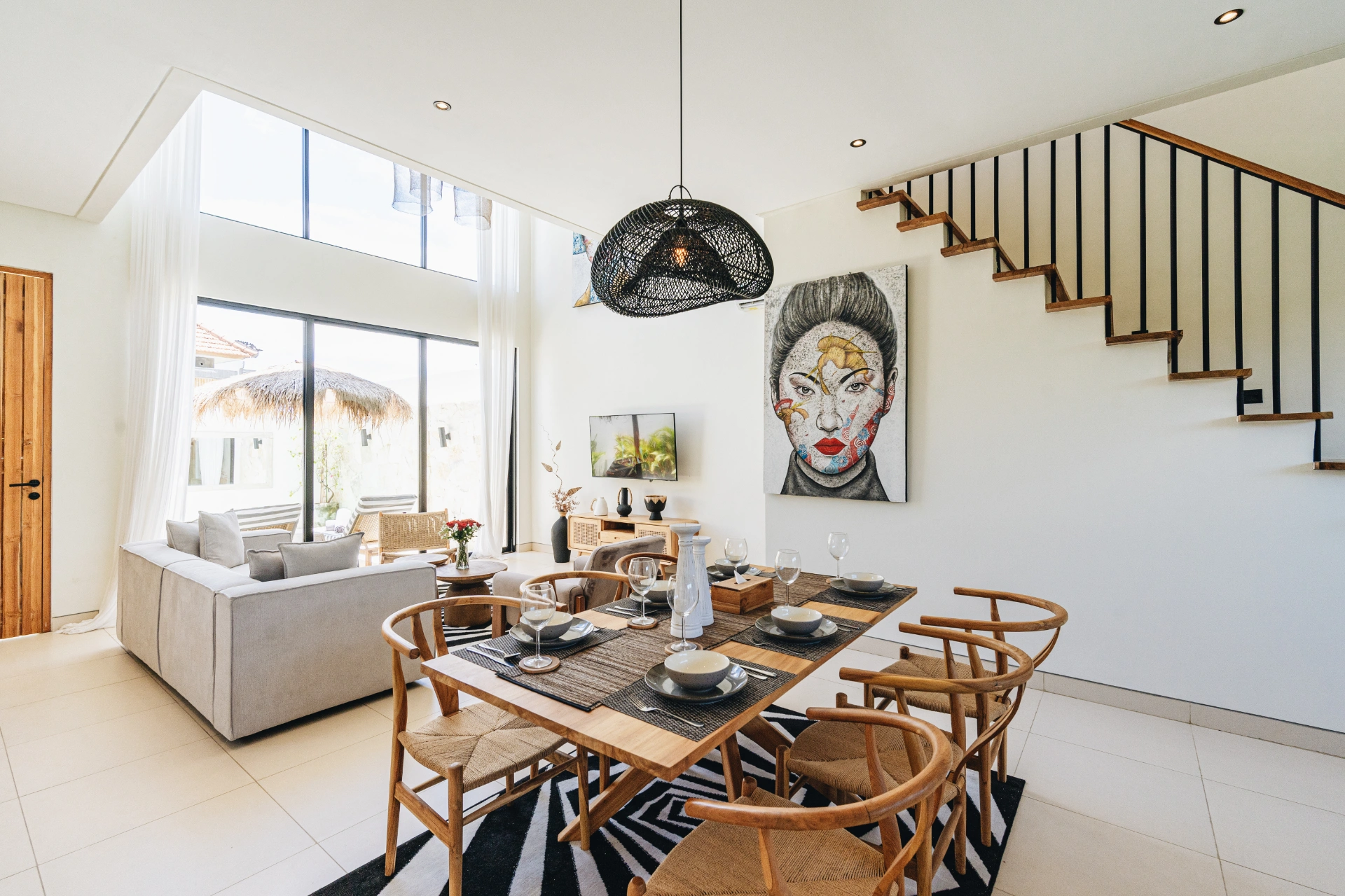 Stylish 2BR Private Pool Villa • 5 Min to Batu Bolong Beach, 2-bed villa for rent in Canggu – photo 14 of 15