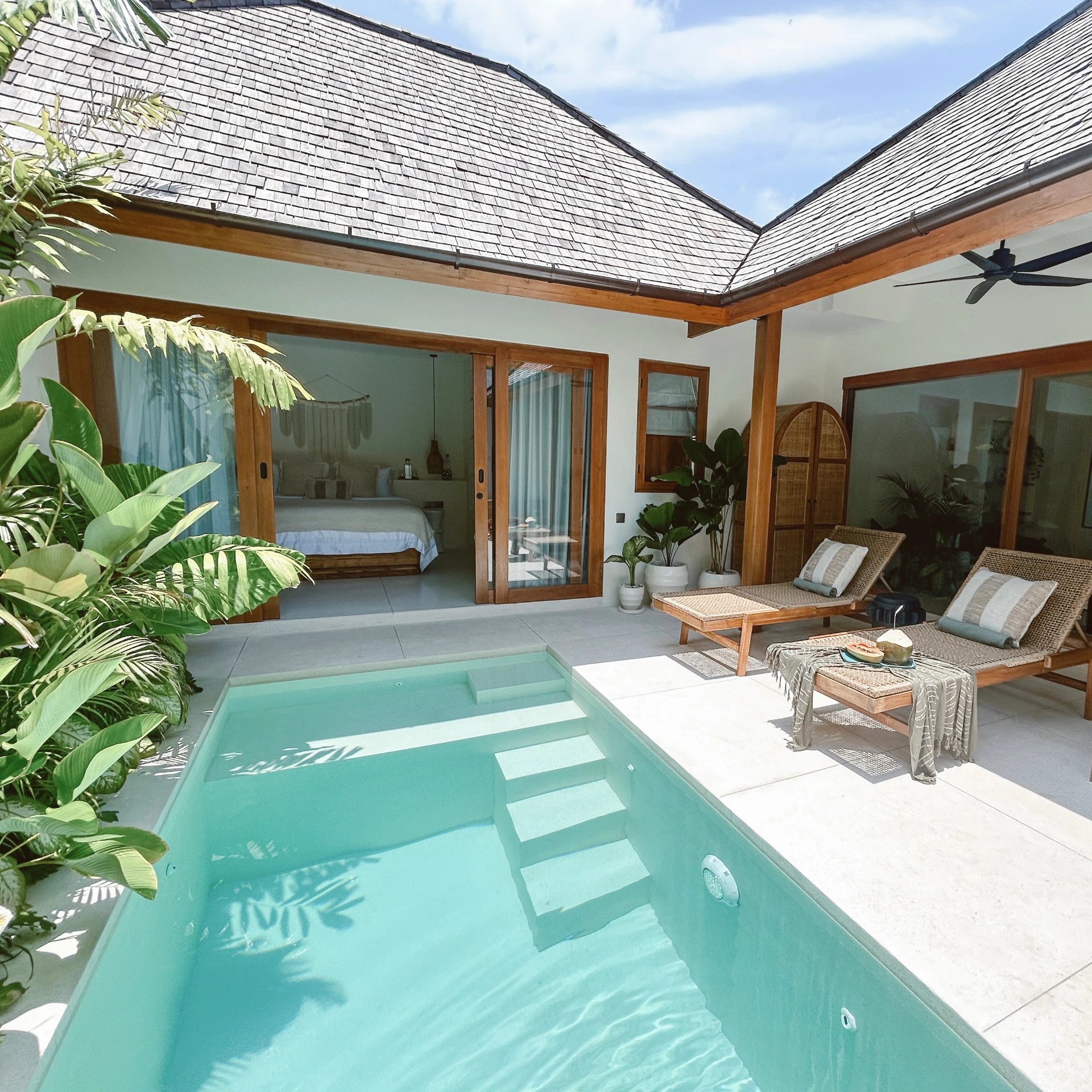 Stylish 1BR Private Pool Villa • 8 Min to Bingin Beach, 1-bed villa for rent in Uluwatu – photo 2 of 15