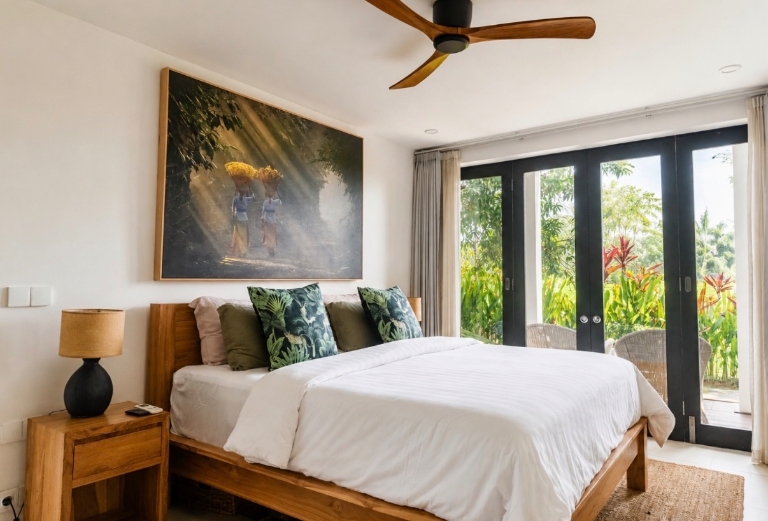 Private 4-Bedroom Villa in Kaba-Kaba, Bali | Quiet, luxurious living, 4-bed villa for rent in Seseh – photo 10 of 15