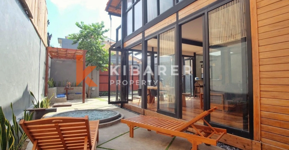 Brand New One Bedroom Villa in quiet Padonan area, 1-bed villa for rent in Canggu – photo 11 of 12