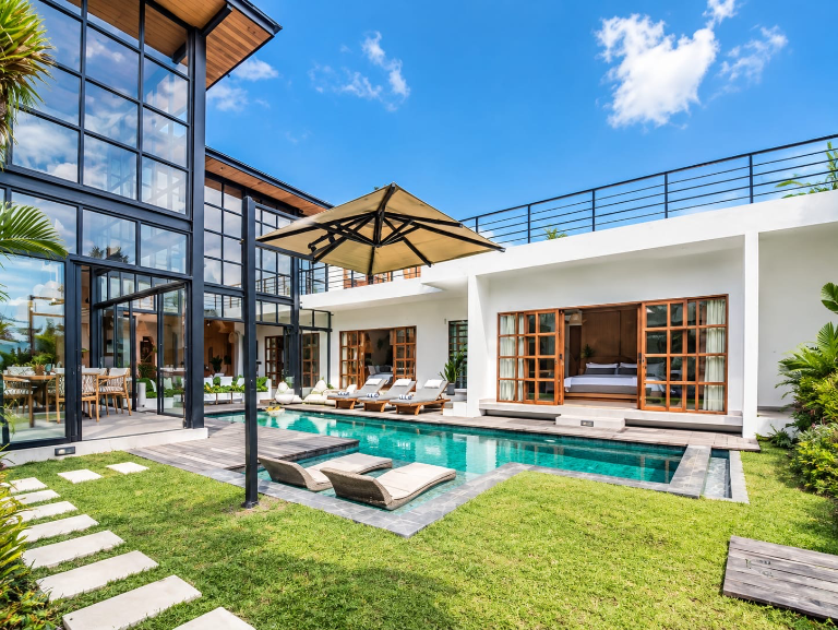4-bedroom Modern Tropical Villa — Cemagi, 4-bed villa for rent in Pererenan – photo 8 of 15