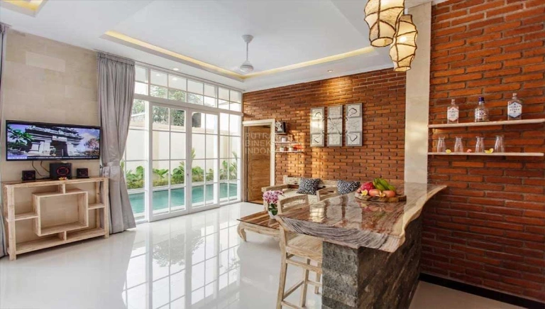 Villa For Rent 2 Bed In Padonan,Badung Bali, 2-bed villa for rent in Canggu – photo 14 of 15