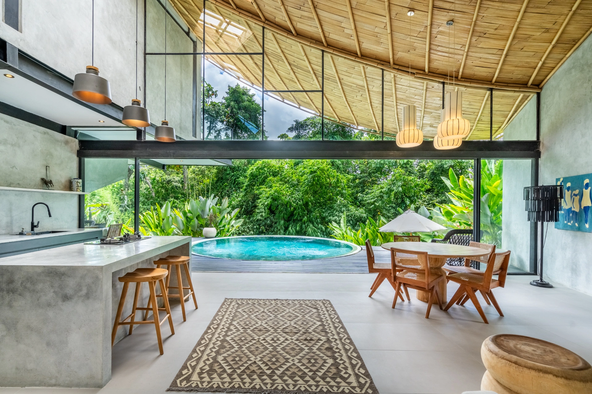 Hidden Oasis with Jungle View in Tumbak Bayuh, 2-bed villa for rent in Pererenan – photo 4 of 15