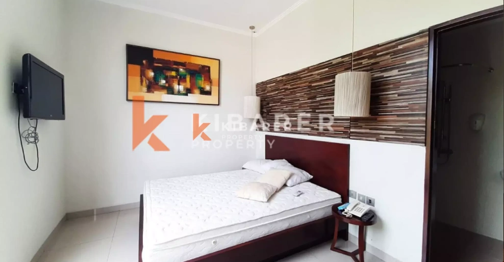 Simple & Cozy Two Bedroom Pool Villa Nestled in Kerobokan, 2-bed villa for rent in Seminyak – photo 3 of 11