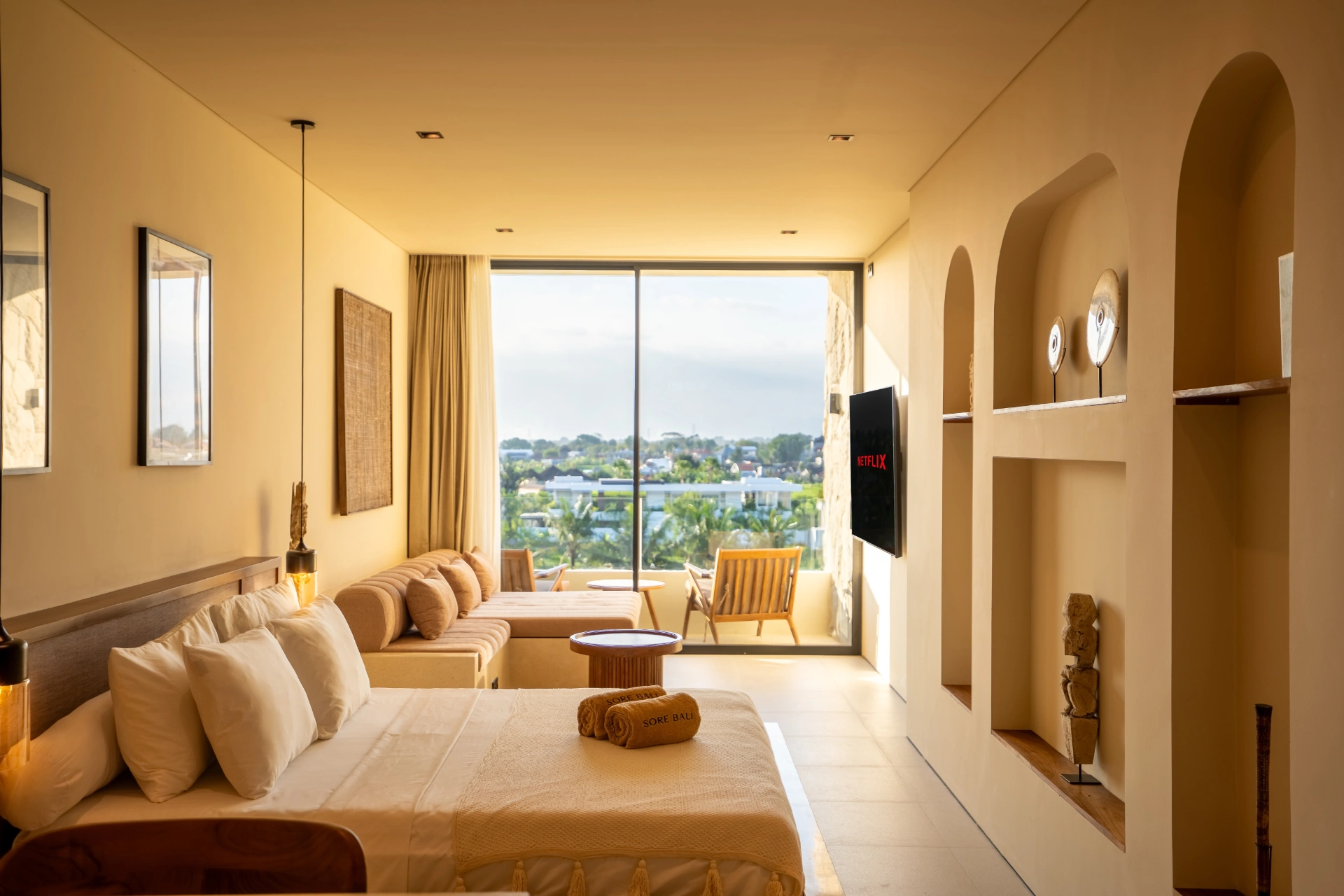 Sore Hotels - 1BR Studio | Rice Field Balcony, Pool & Workspace, 1-bed villa for rent in Pererenan – photo 11 of 15