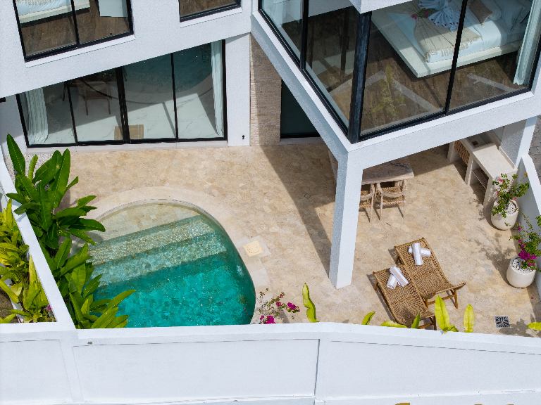 New Luxury Ocean View Villa - Pandawa Beach — 5 minutes - Rooftop BBQ, 3-bed villa for rent in Nusa Dua – photo 8 of 15