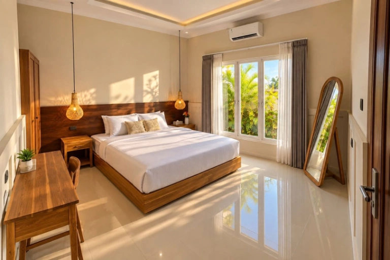 Charming 2 Bedroom Villa with Pool in Berawa, 2-bed villa for rent in Canggu – photo 2 of 9