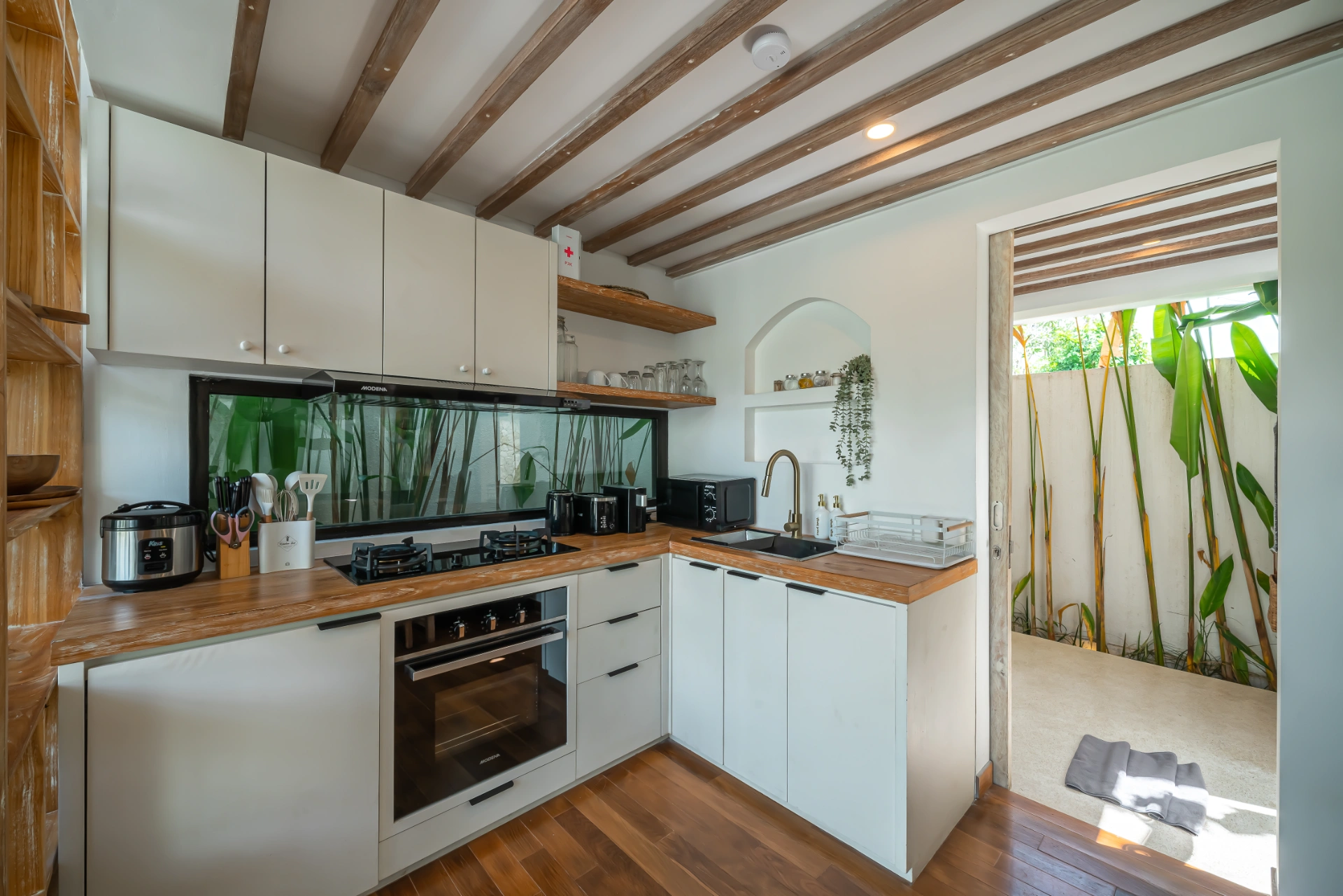 Villa Tiny 2 - Cozy & Romantic 1BR A-Frame - Nyanyi Beach Getaway, 1-bed villa for rent in Tabanan – photo 11 of 15