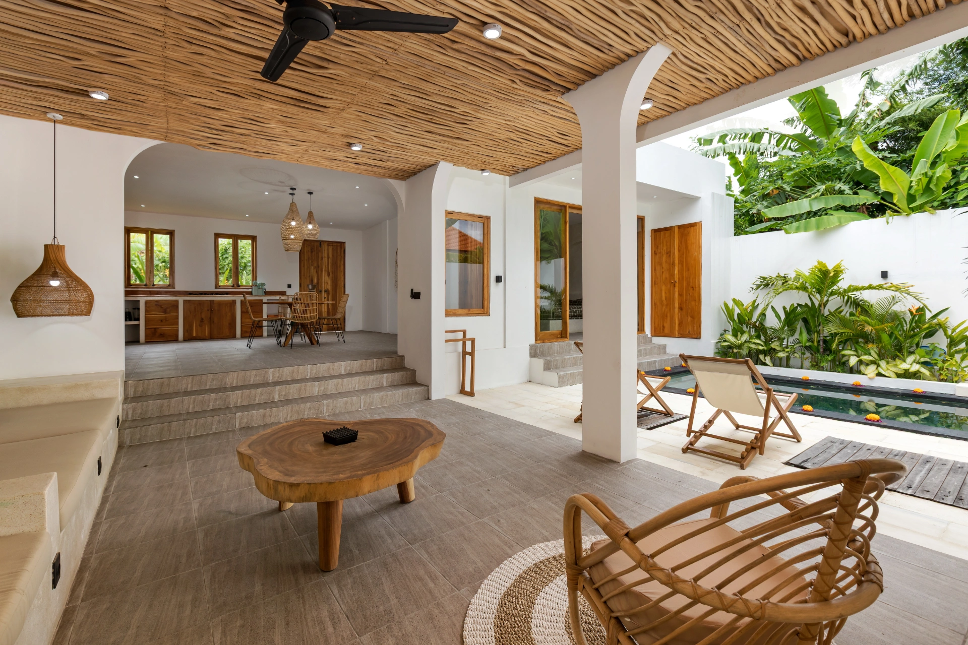 Villa Jade - 1BR Villa l Private Swimming Pool & Sunken Lounge, 1-bed villa for rent in Canggu – photo 8 of 15