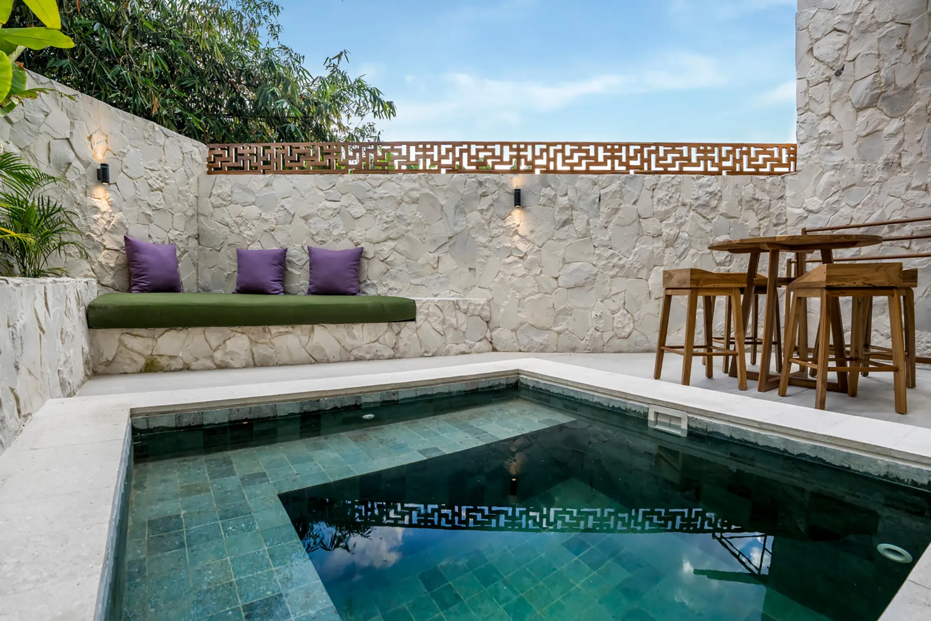 NEW 1BD Lush River Villa w/ Pool, Pererenan Canggu, 1-bed villa for rent in Canggu – photo 8 of 15