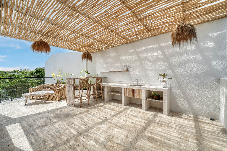 New Luxury Ocean View Villa - Pandawa Beach — 5 minutes - Rooftop BBQ, 3-bed villa for rent in Nusa Dua – photo 14 of 15