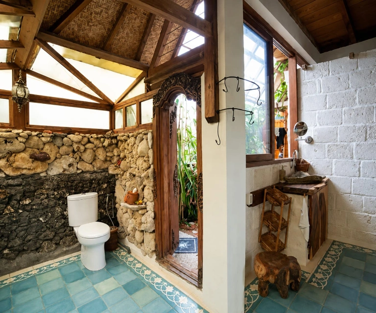 Unique Villa - Authentic Balinese 3-Bedroom Villa Near Balangan Beach, 3-bed villa for rent in Uluwatu – photo 7 of 15