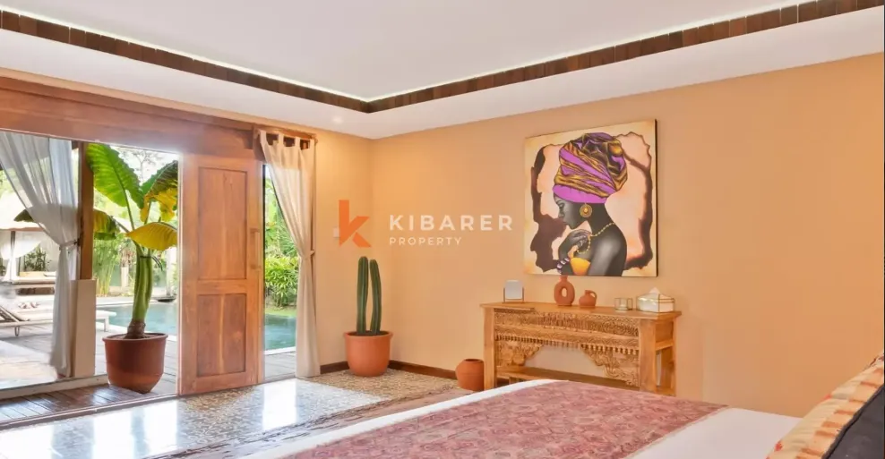 Serene Moroccan-Influenced 2BR Open Living Villa in Prime Batu Belig, 2-bed villa for rent in Seminyak – photo 5 of 11