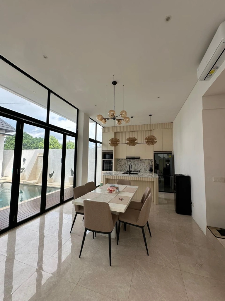 An - for Rent Modern White Villa in Kutuh near Gunung Payung Beach, 3-bed villa for rent in Uluwatu – photo 7 of 15