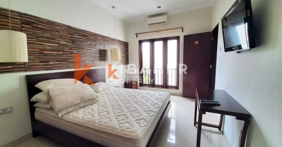Simple & Cozy Two Bedroom Pool Villa Nestled in Kerobokan, 2-bed villa for rent in Seminyak – photo 7 of 11