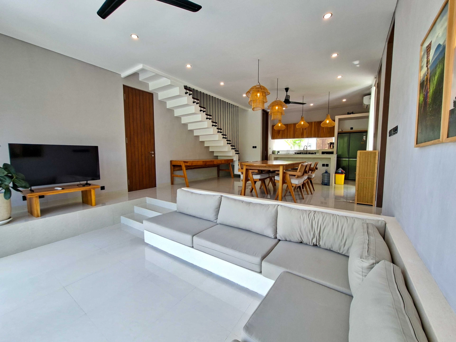 3BR Jungle Villa and Elegant Riverside Retreat in Tranquil Cepaka, 3-bed villa for rent in Tabanan – photo 2 of 15