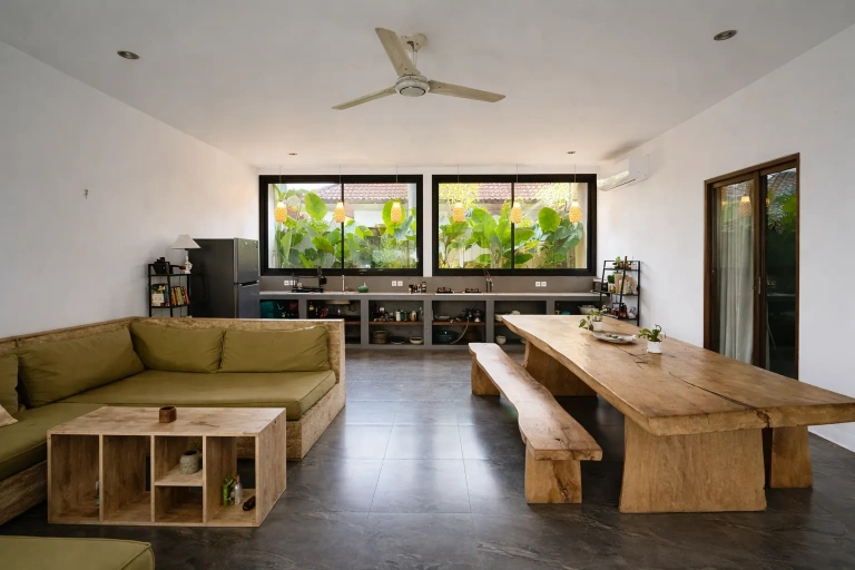 Cozy Room in shared Villa in Canggu · 14M | joliesmaisonsbali.com, 1-bed villa for rent in Canggu – photo 9 of 10