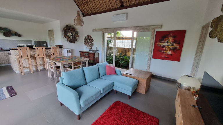 Peaceful Villa Jahe 2BR in Ubud | Among the Rice Fields & Private Swimming Pool, 2-bed villa for rent in Ubud – photo 4 of 15