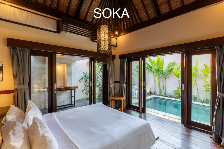 JALAN JALAN Surf Villas - Four Private Villas available, 2-bed villa for rent in Tabanan – photo 3 of 15