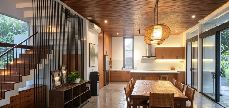 Modern Villa For Rent 4 Bed In Buwit,Tabanan Bali, 4-bed villa for rent in Tabanan – photo 6 of 13