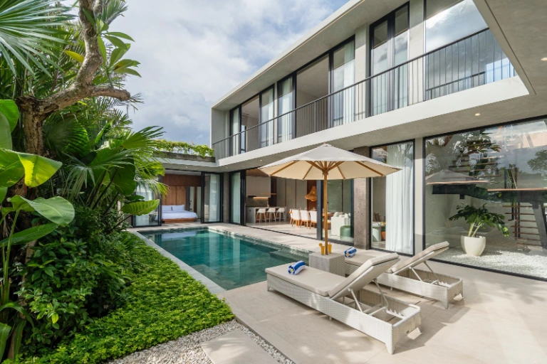 Monthly - Umalas Brand New Modern Luxury 3 Bedrooms Villa in Umalas, 3-bed villa for rent in Canggu – photo 6 of 11