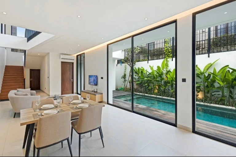 Villa For Rent 3 Bed In Umalas,Kerobokan Bali, 3-bed villa for rent in Canggu – photo 9 of 15