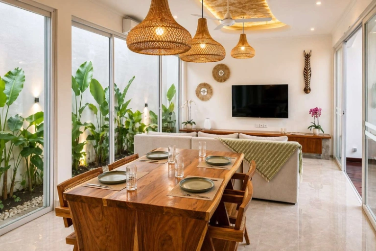 2BR Peaceful Villa Complex in Padonan, Canggu Only 10 Minutes from the Beach, 2-bed villa for rent in Canggu – photo 8 of 14