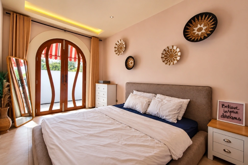 Elegant 3BR Villa with Private Office – Refined Living for Modern Professional, 3-bed villa for rent in Canggu – photo 14 of 15