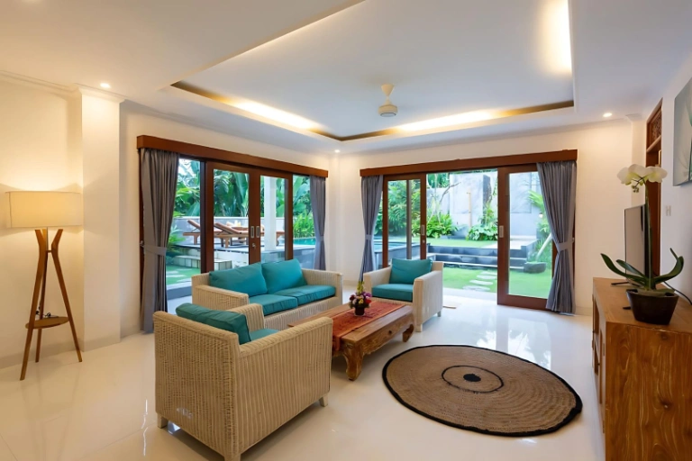 Spacious 3BR Tropical Villa Near Green School & The Flow, 3-bed villa for rent in Canggu – photo 6 of 15