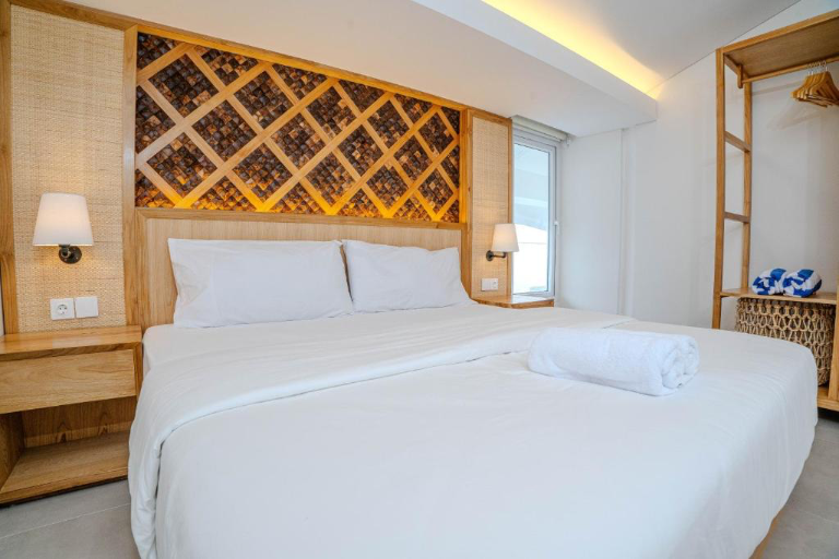 Stylish 1BR Loft Villa with Private Pool & Rice Terrace View Canggu, Bali, 1-bed villa for rent in Canggu – photo 12 of 15