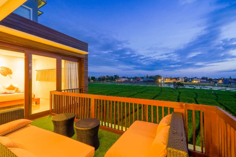 3BR Villa Rice Field View in BERAWA, 3-bed villa for rent in Canggu – photo 7 of 15