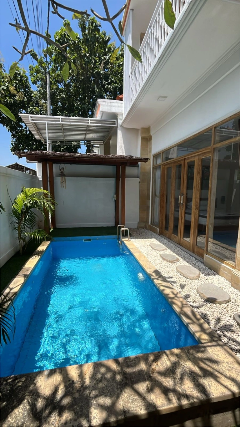 Near Canggu-2 Bedroom Villa with Ricefield View in Cepaka, 2-bed villa for rent in Canggu – photo 2 of 15
