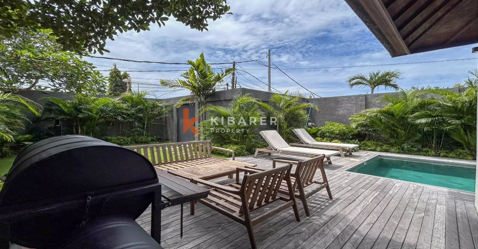 Tropical Two-Bedroom Pool Villa in Strategic Umalas, 2-bed villa for rent in Seminyak – photo 3 of 13