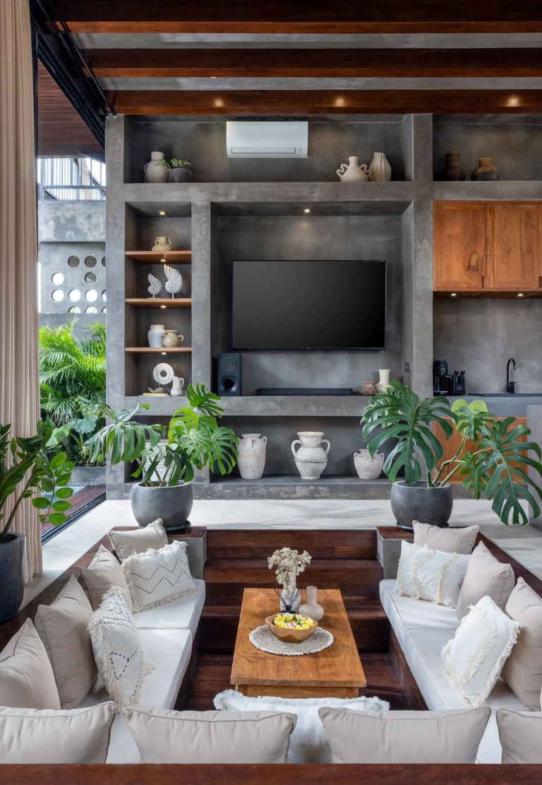 Monthly Rent Available -padonan- Luxury 2 Bedrooms Loft Villa in Canggu, 2-bed villa for rent in Canggu – photo 3 of 10