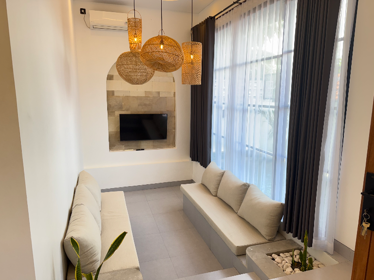 Brand New 2-bedroom Villa for Rent in Tumbak Bayuh, 2-bed villa for rent in Pererenan – photo 3 of 9