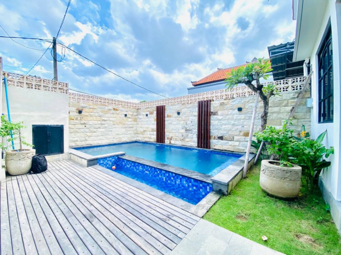 Modern 3-bedroom Twin Villas in Umalas for Rent & Leasehold – Af395 a, 3-bed villa for rent in Seminyak – photo 2 of 15