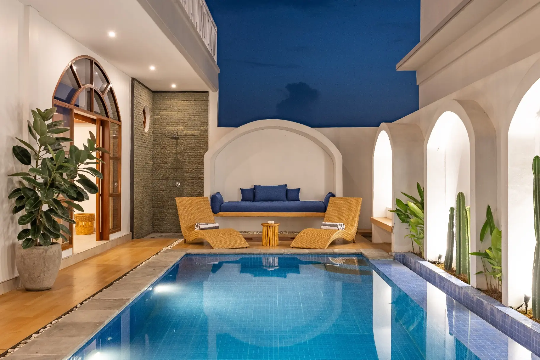 Peaceful 3BR Villa w/Private Pool & Ricefield view, 3-bed villa for rent in Canggu – photo 3 of 15