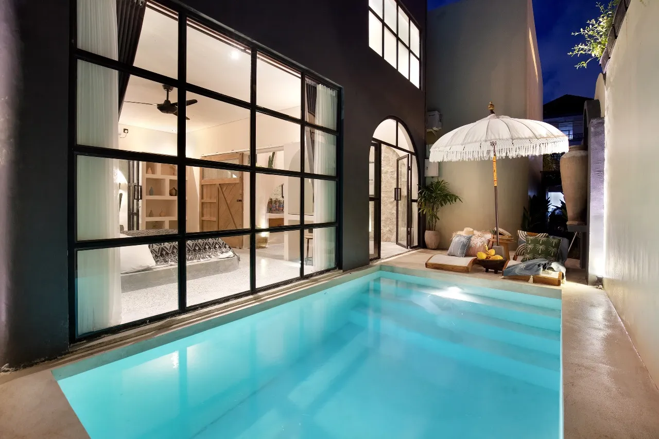 Seminyak – Stylish 1-Bedroom Villa with Private Pool in Kerobokan, 1-bed villa for rent in Seminyak – photo 2 of 14