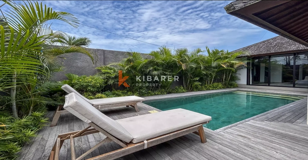 Tropical Two-Bedroom Pool Villa in Strategic Umalas, 2-bed villa for rent in Seminyak – photo 2 of 13