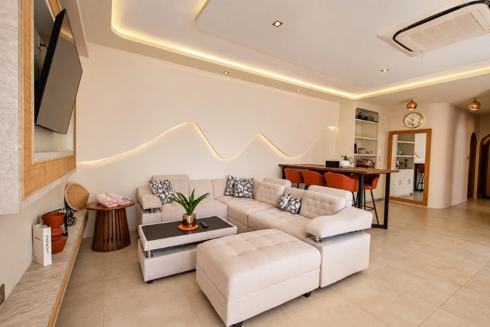 Elegant 3BR Villa with Private Office – Refined Living for Modern Professional, 3-bed villa for rent in Canggu – photo 4 of 15