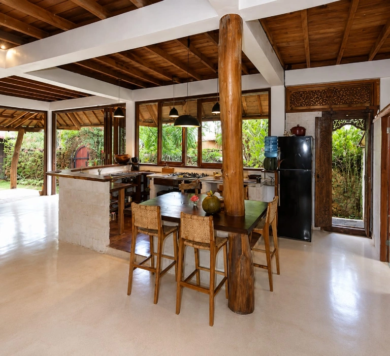 Unique Villa - Authentic Balinese 3-Bedroom Villa Near Balangan Beach, 3-bed villa for rent in Uluwatu – photo 3 of 15