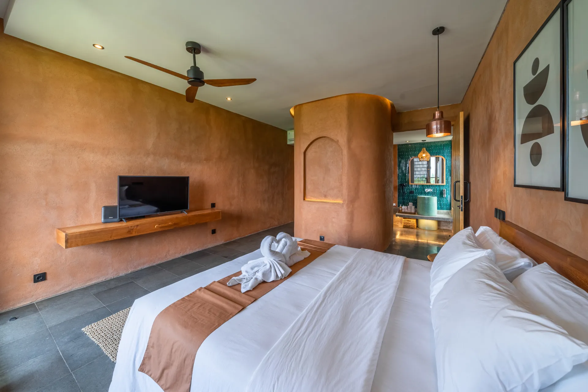 Villa The Hum – Modern 3 Bedroom Villa in Nyanyi (Nuanu Area), 3-bed villa for rent in Tabanan – photo 3 of 15