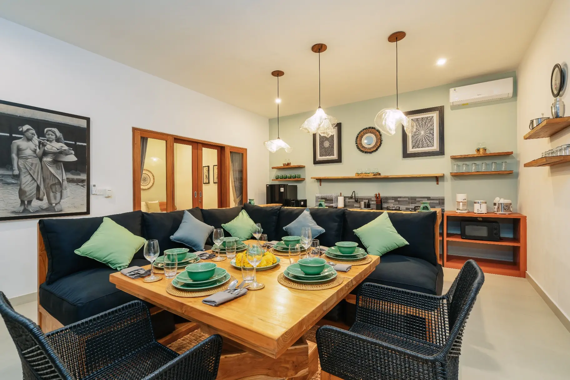 Your Private Riverside Retreat in Pererenan, 3-bed villa for rent in Pererenan – photo 6 of 12