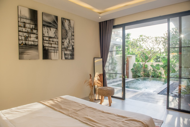 3BR VILLA IN PERERENAN - Peacefull villa sunset view, 3-bed villa for rent in Pererenan – photo 8 of 15