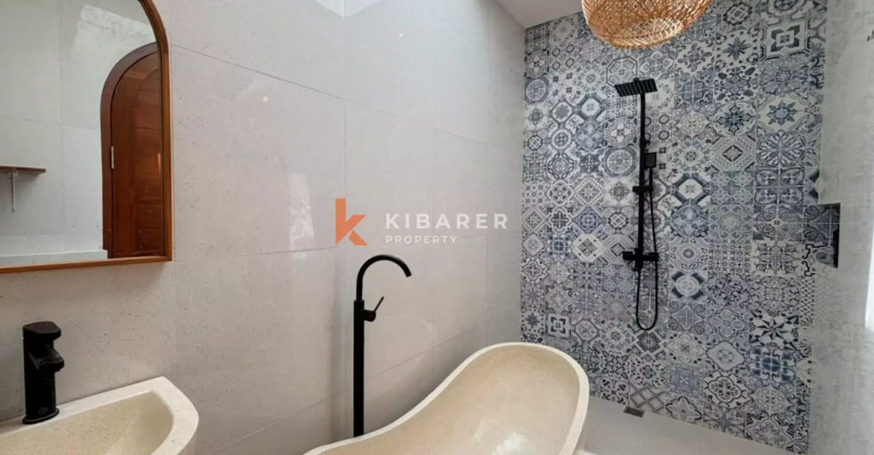 Contemporary Mediterranean 3BR Villa in Ungasan, 3-bed villa for rent in Uluwatu – photo 15 of 15