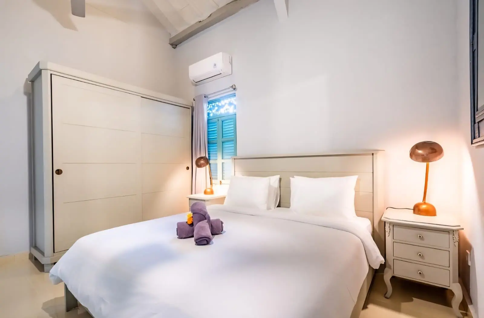 Villa Plum – White Vintage Style 3-Bedroom Villa in Babakan Canggu, 3-bed villa for rent in Canggu – photo 10 of 15
