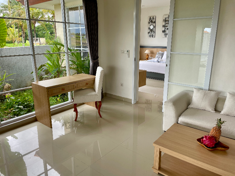 Spacious 1 Bedroom + 1 Living Room Villa for Long-Term Rent – Sayan, Ubud, 1-bed villa for rent in Ubud – photo 2 of 15