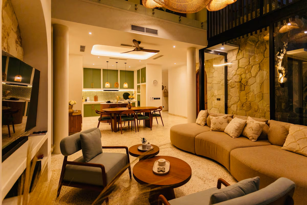 3BR Villa with Ricefield Views | Villa Oria, 3-bed villa for rent in Canggu – photo 8 of 15