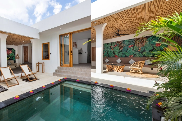 RARE OPPORTUNITY ! 2BR Villa - 2 Swimming Pool in Canggu, 2-bed villa for rent in Canggu – photo 14 of 15
