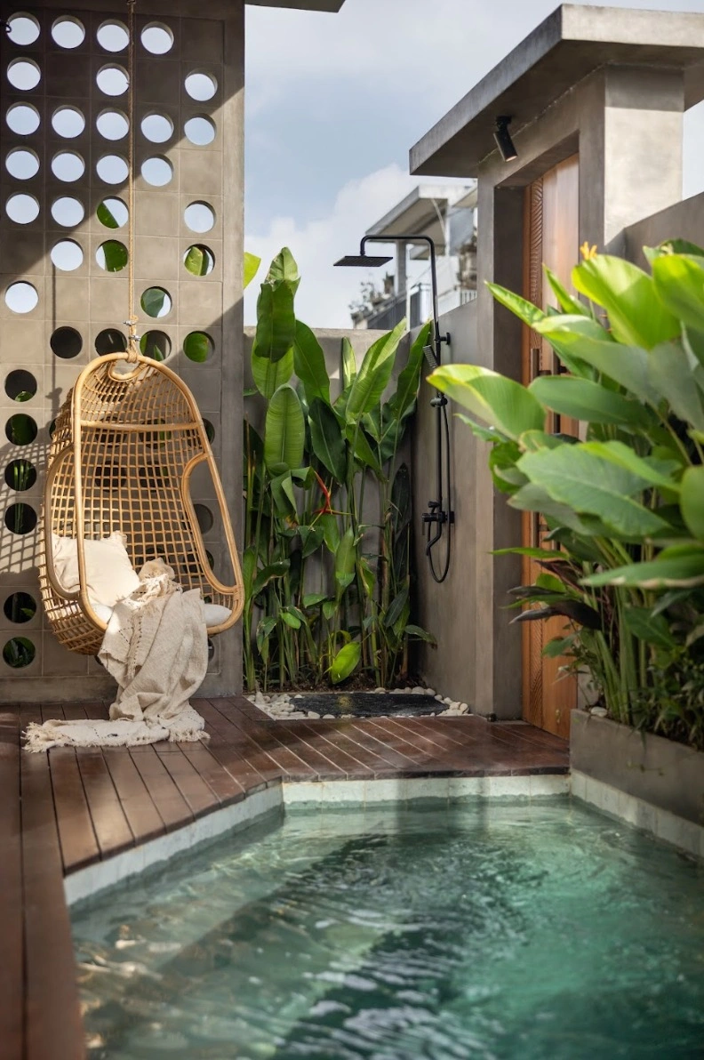 Monthly Rent Available -padonan- Luxury 2 Bedrooms Loft Villa in Canggu, 2-bed villa for rent in Canggu – photo 6 of 10